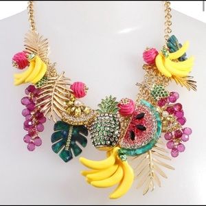 NEW BETSEY JOHNSON mixed fruit statement
